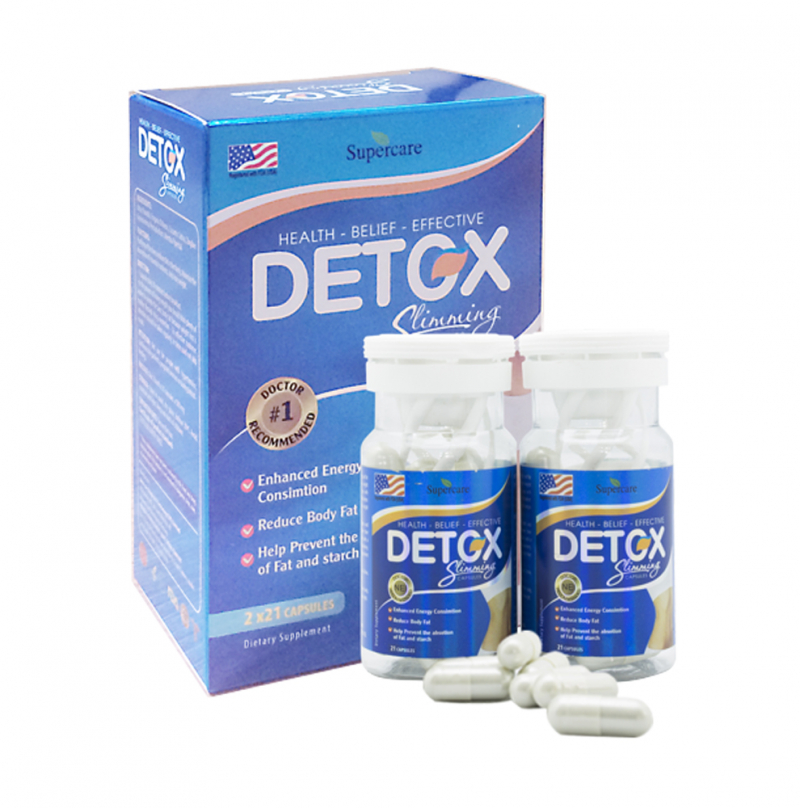 Viên uống giảm cân Detox slimming capsules